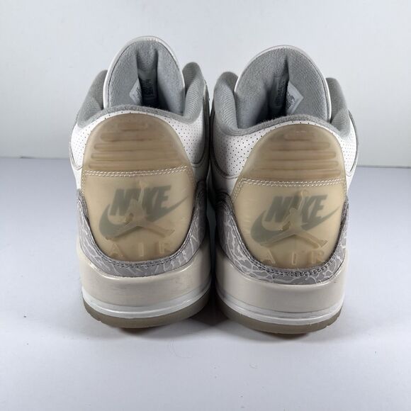 Nike Air Jordan 3 Retro SE Craft Ivory Athletic Basketball Shoes Men's Size 13 - Picture 4 of 8